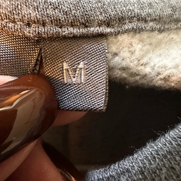 Sweaty Betty No Pain No Champagne Grey Crewneck Sweatshirt NWOT - Picture 4 of 6